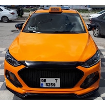 Sts Oto Aksesuar Hyundai Elantra Uyumlu Sinyalsiz 2016-2018 Batman Yarasa Ayna Kapağı Piano Black Abs Plastik (01)