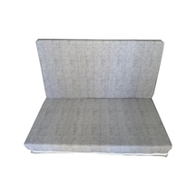 Şark Köşesi Minderi Büyük Ölçü Katlanır Sünger Yatak 120x195x8 Cm-gri-çift Kişilik Yatak Çok Renkli