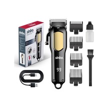Shc-4396 Şarj Edilebilir Saç Kesme Makinesi, Lcd Ekranlı, Usb Şarjlı, Ayar Mandallı, Saç Sakal Ve Ense İçin Kablosuz Tıraş Makinesi