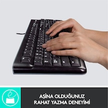 LOGITECH MK120 KABLOLU KLAVYE VE MOUSE SETİ SİYAH 920-002560