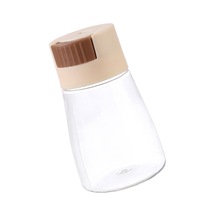 Shineyee Mutfak Miktar Kontrollü Tuz Dağıtıcı - Bas Ve Sal - Plasti K Malzeme - Çok Amaçlı Baharat Kutusu - Bej Renk Bej