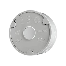 5 Adet - Rbox Kamera Montaj Buatı - Yuvarlak İç Mekan Kamera Montaj Kutusu Taban Dahil