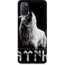 Oppo A72 Uyumlu Bozkurt Baştürk Desenli Silikon Kılıf