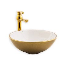 Eva Banyo Lena E-5005A Tezgah Üstü Porselen Lavabo
