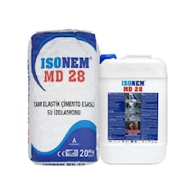 Isonem Md28 Tam Elastik Çimento Esaslı Su Izolasyonu 30 Kg
