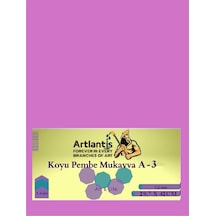 Renkli Mukavva A3 10 Lu 1 Paket 1.0 Mm Sert Renkli Mukavva Kalın Okul Öncesi Anasınıfı Kreş Etkinlik Proje Koyu Pembe