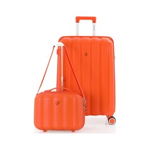 Mçs Polipropilen 2li Valiz Seti Orta & Makyaj V305 S21yy1000074-set 00314 Portakal