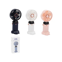 Csl F100 Şarjlı Mini Fan Siyah