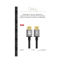 Bilgisayar Parçası Aksesuar Çalışma Dp To Dp 4k 3m Data Veri Aktarım Bağlantı Kablosu Gb018a