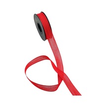 Nopel Keten Kurdele 2.5 Cm 20 Metre Kırmızı Kırmızı