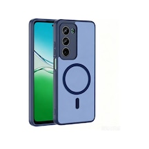 Redmi 15 Kılıf M-safe Şarj Özellikli Zore Babet Kapak - Lacivert