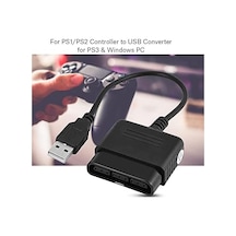 5023 Usb To Ps2 Pc Bilgisayar Oyun Kolu Çevirici Dönüştürücü