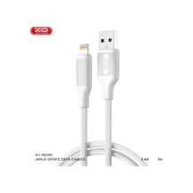 Pratik Aparat Elektronik Ürün Günlük Kullanım Usb To Lightning 2.4a Hızlı Şarj Kablosu Beyaz