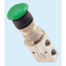 Expflex S3pm-06 1/8 3/2 Mantar Buton Yaylı Valf