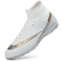 Yüksek Bilekli Futbol Antreman Ayakkabısı - Beyaz