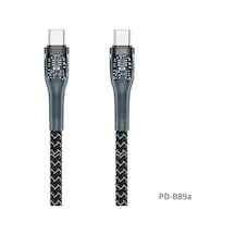 Azeada Kabloları Ve Şarj Aletleri Siyah - 65w, Type-c To Type-c