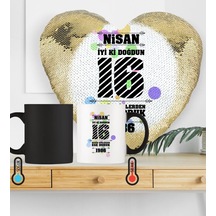 Kişiye Özel Iyi Ki Doğdun Sihirli Set 5 Altın Yaldız