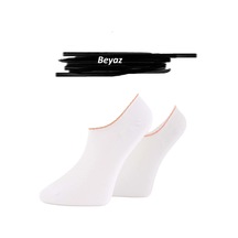 Jiber Erkek Bambu Likralı Sneaker Çorap 7051 - 12 Adet Beyaz Jiber Erkek Bambu Likralı Sneaker Çorap 7051 - 12 Adet Beyaz