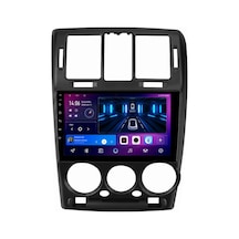 Hyundai Getz Android Siyah Multimedya 2003-2011 Carplay Android Auto Navigasyon 10gb Ram 256gb Pro 9"