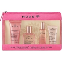Nuxe Prodigieuse Florale Beauty Ritual Seyahat Kiti Duş Jeli + Kuru Yağ + Parfüm + Multi Correction Krem