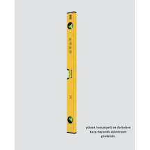 Muratech Hassas Ölçüm Sağlayan 600 Mm Sarı Su Terazisi