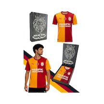 Gs Frm 041 784991 Galatasaray Orjinal Lisanslı Puma 2026/2027 İç Saha Parçalı Forma Lazer Kutu Hediyeli Kırmızı - Sarı