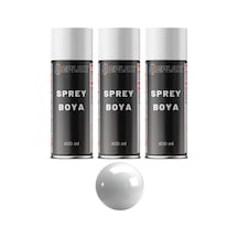3 Adet Ral 7035 Açık Gri Sprey Boya 400 Ml.