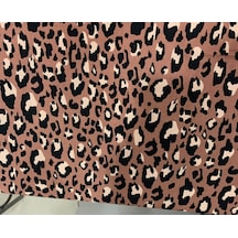 Belmando Leopar Viskon Empirme Kumaş Elbise Eteklik Gömleklik E5 (502800674)