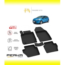 Ford Fiesta Mk7 2008-2015 4d Havuzlu Paspas