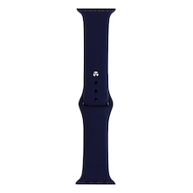 Watch 40mm Band Serisi Klasik Kordon Silikon Strap Kayış-midnight Blue