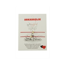 - 762 - Arkadaşlık İp Bileklik 2 - Ece-umay - Adet Kırmızı