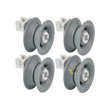 Siemens Uyumlu Se53a430 Bulaşık Makinesi Sepet Tekerleği Üst Teker 4 Adet