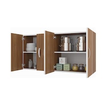 Kenzlife hazır mutfak merta cvz 060*120*22 mutfak banyo dolabı kapaklı raflı