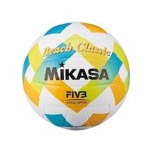 Mikasa Sentetik Deri Plaj Voleybol Topu Bv543c-vxa-lg Sarı - Mavi