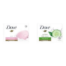 Beauty Cream Bar Katı Güzellik Sabunu Nemlendirici Etkili, 90 G 1 Dove Beauty Cream Bar Katı Güzellik Sabunu Fresh Nemlendirici Etkili, 90 G 1 Acı Badem