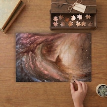 Star Factories Galaxy Smm J2135-0102 Tasarımı 240 Parça Ahşap Puzzle Ahşap Kutuda Mpy40355