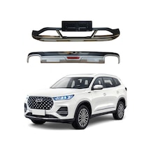 Autogp Chery Tiggo 8 Promax Ön Ve Arka Tampon Koruma Difüzör Plastik 2024+