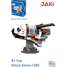 Jaki Uzay Araştırma Uçağı 8507 +302 Parça Oyuncak Yapım Seti Blok