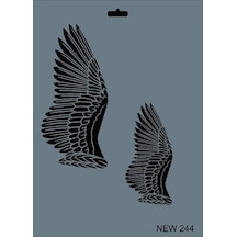 Mey İthalat Rich New Seri N-244 Stencil 35x25 Cm