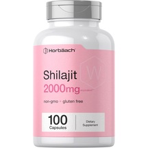 Horbaach Shilajit For Women 5:1 Extract 100 Capsules 2000mg