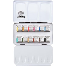 Schmincke Akademie Sulu Boya 12 Renk 1/2 Tablet 75112