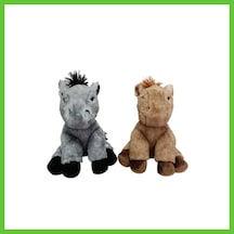 Bezos Pb31558-23 Peluş Oturan At 23 Cm Dmc Çok Renkli