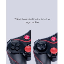 Kablosuz Oyun Kolu Yüksek Hassasiyetli Pc Ve Mobil Uyumlu