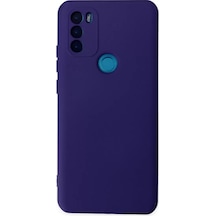 Newface General Mobile Gm 21 Plus Kılıf Nano İçi Kadife Silikon - Mor