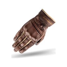 Shima Aviator Korumalı Motosiklet Eldiveni Kahverengi