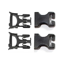 Ortlieb E117 Back-Sport Roller Için Yan Tokalar Siyah