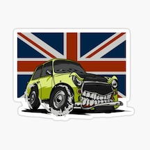 Canavar Mini Sticker Oto Etiket Araba Yapıştırma 17Cm