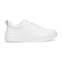Lufian 121230038 Mia Kadın Hakiki Deri Klasik Sneaker Beyaz Beyaz