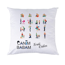 Canım Babam Babalar Günü Hediyesi Isimli Yastık