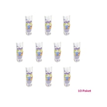 Poppy Şeffaf Plastik Kristal Bardak - 180 Cc. - 180 Ml. - 25 Adetlik 10 Paket